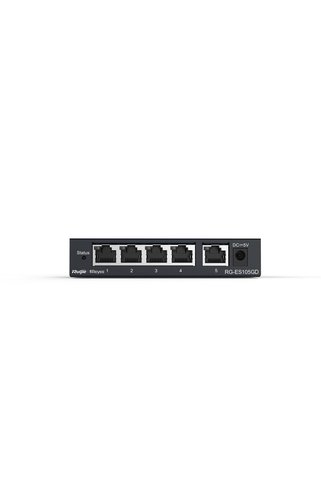 RUIJIE -Reyee RG-ES105GD 5 Port 10-100-1000 Mbps Gbit Yönetilemez Switch Çelik Kasa