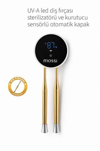 The Mossi UV-A LED Diş Fırçası Sterilizatörü ve Kurutucu – Sensörlü Otomatik Kapak
