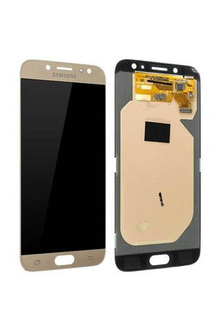 Samsung Galaxy J7 Pro J730 Lcd Ekran Altın Revize