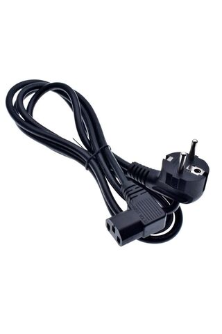 Hero Power güç kablosu 3x0.75 L tipi 90 derece power güç kablo 2m