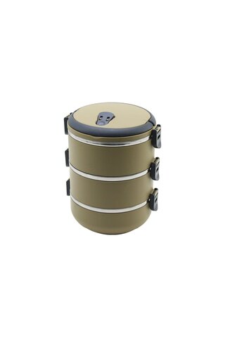 colezium RENGİ 3LÜ SEFER TASI SAKLAMA KABI 1.8LT