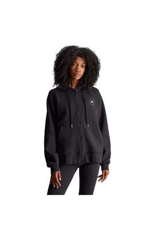 adidas Kadın Siyah Ceket aSMC FZ HOODIE JF6337