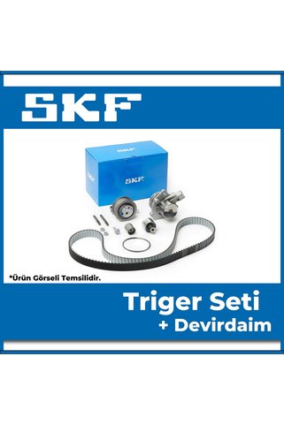 SKF Seat İbiza 1.6 TDi Triger Seti Devirdaimli (Sensörlü) 2017-2020