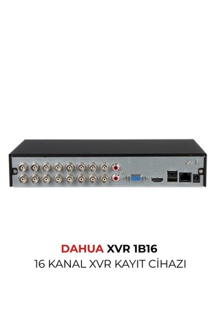 DAHUA XVR1B16-I 16 Kanal XVR DVR 5in1 Kayıt Cihazı Full HD