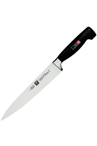ZWILLING Four Star Dilimleme Bıçağı, Paslanmaz Çelik, Siyah
