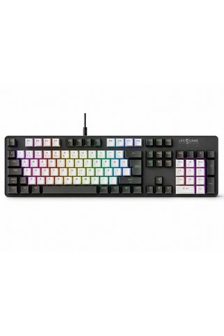 SECUZİ LIG Noker RGB Mekanik Türkçe Kablolu Oyuncu Klavyesi I Blue Switch I N-Key Rollover I Anti-Ghosting