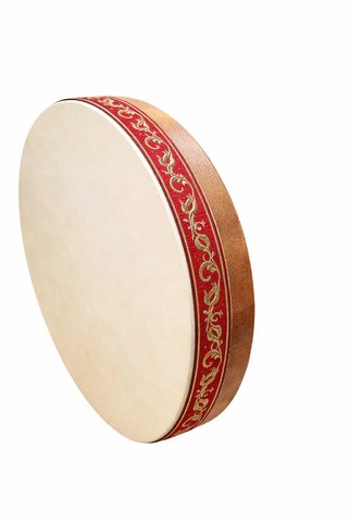 Ece müzik aletleri 32 cm bendir cocuklar için hayvani deri