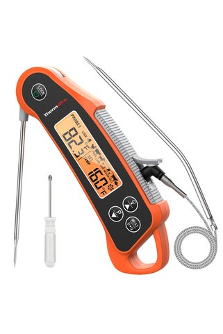 ThermoPro Tp710 Katlanabilir Ek Problu Profesyonel Gıda Pişirme Termometresi