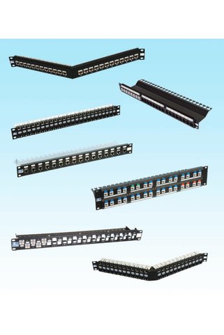 Vira 24 Port Keystone Jack UTP Çapraz Panel B