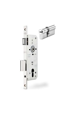 KALE 152 R 35 mm Silindirli Kilit Nikel