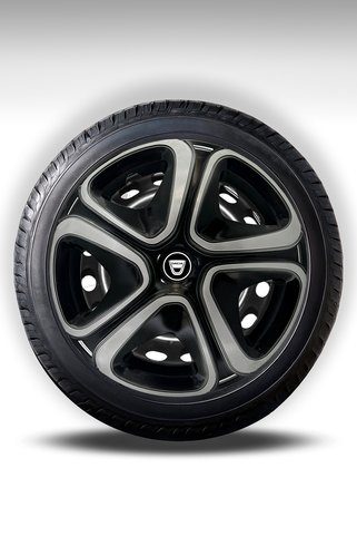 FRWY Dacia Araçlar İçin Universal 15" inç 4 Adet 1 Takım Jant Kapağı ( Sandero Duster ... ) 101