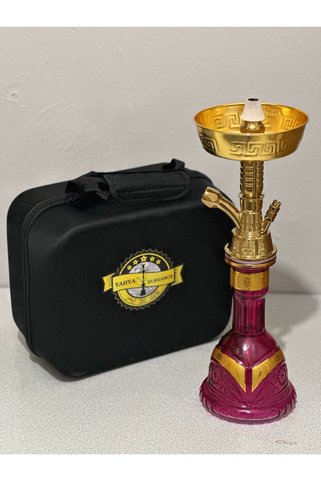 YAHYA ELEGANCE Küçük Çantalı Mücahit Takım Nargile