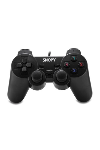 Snopy SG-401, USB/PC/PS3, 1.8mt Kablolu, Çift Titreşimli, GAMEPAD