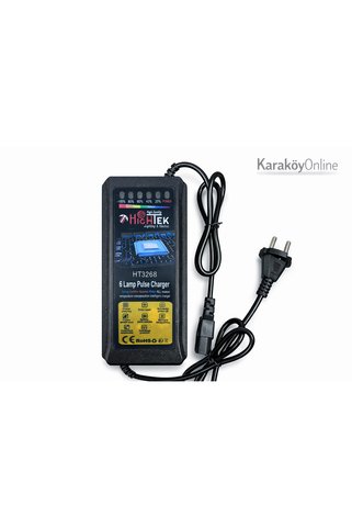 KaraköyOnline 60V 24Ah Elektrikli Bisiklet Şarj Aleti E-Bike Hızlı Şarj Cihazı LED Göstergeli
