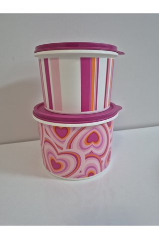 Tupperware Sevginin gücü 2'li saklama kabı