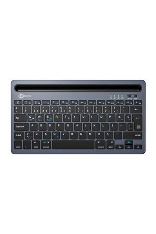 LENOVO LECOO BK100 Q Kablosuz Bluetoothlu Gri Klavye