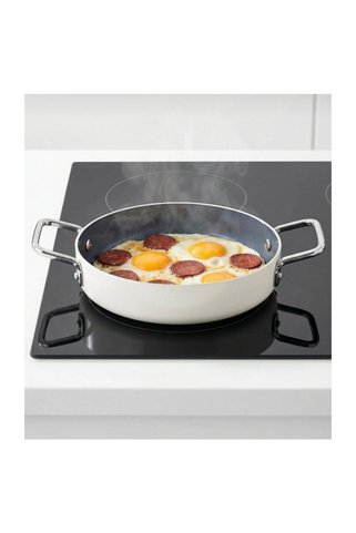 Taç Sera Feel Yanmaz Yapışmaz Seramik Sahan 20 Cm/beyaz - TAC-8177
