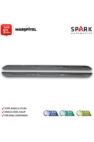 Spark Automotive Dacia Duster 2018-2024 Yıl Aralığı Uyumlu Marşpiyel 2 Parça