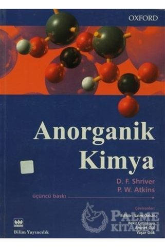 Palme Yayınevi Anorganik Kimya D. F. Shriver , P. W. Atkins