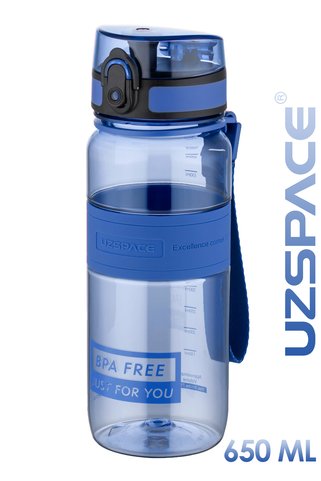 Uzspace Tritan Su Matarası 650 ml Yenilenen Renkler