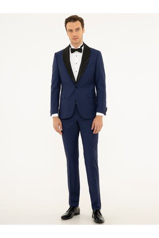 Cacharel Açık Lacivert Slim Fit Smokin Damatlık 50227801-VR059