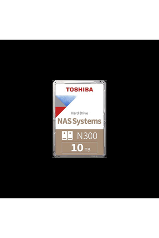 Toshiba N300, Mn10ada10ts, 3.5", 10tb, 512mb 7200 Rpm, Sata3, 7/24 Nas, Server, Hdd (türkiye Distrib