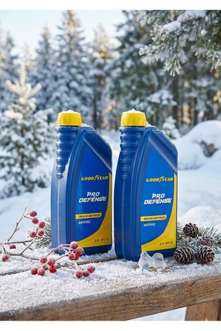 Goodyear -56 °C KIRMIZI ORGANİK 2'Lİ SET ANTİFRİZ 1 LT (2 x 1 Litre) - PH