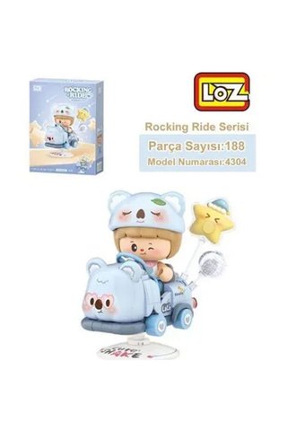 Marsilyan LZ-4304 NessiWorld KOALA SALLANMA SÜRÜŞÜ 188 PARÇA BLOCK OYUNCAK AKL48JD5
