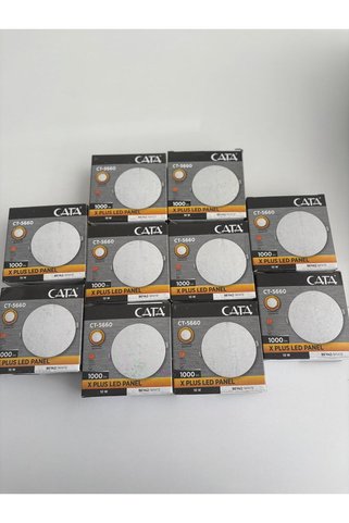 Cata CT-5660 10W 1000LM ÇERÇEVESİZ AYARLANABİLİR ÖLÇÜ BEYAZ İŞİK 10 ADET
