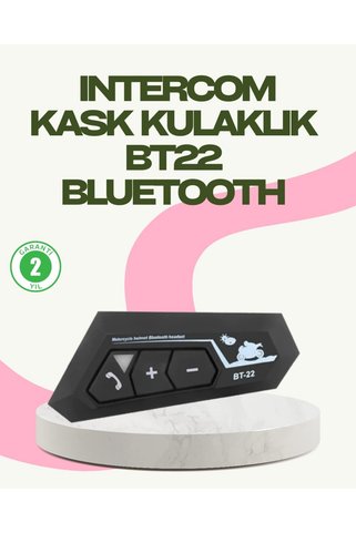 northcity n BT22 Bluetooth 5.0 Kask Kulaklık - Gürültü Önleme, Suya Dayanıklı ve Uzun Pil Ömrü