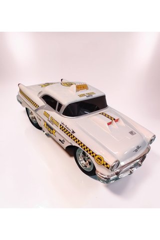 CAN OYUNCAK Işıklı Müzikli Ve Sesli Hot Rod Drift Taxi Uzaktan Kumandalı Şarjlı Araba 2.4 Ghz (1:16)