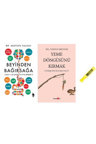 Nemesis Kitap Beyinden Bağırsağa + Yeme Döngüsünü Kırmak / 2 Kitap SET (KALEM HD)