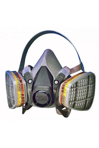 3M 6200 Solunum Koruyucu + 6057 Filtre Set