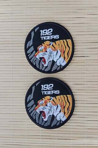 İZMİR ASKERİ MALZEME 192 Tigers Nakis İslemeli Arma Patch Pec