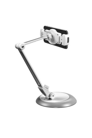 handanca Masa Üstü Tablet Tutucu Telefon Standı Ayarlanabilir 4" - 10" Inc - Metal Alaşım - Katlanabilir
