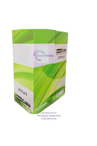 Herz 305 Metre x Cat6 23AWG Internet Ethernet Ağ Kablosu Network Internet Kablosu