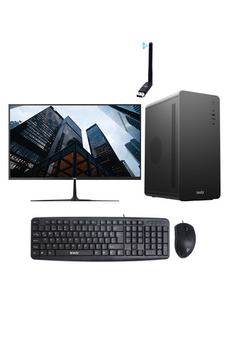 IZOLY Desktop Y300 X İ3-12100 16GB 256GB SSD 22" Masaüstü Bilgisayar