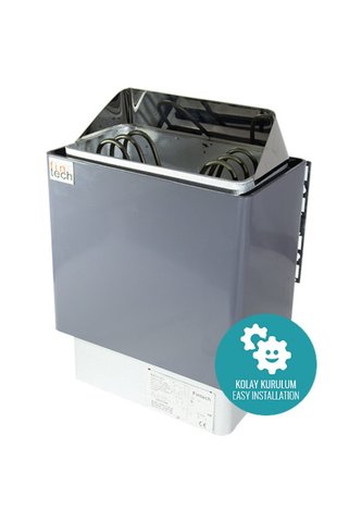 Poyraz Pool SAUNA ISITICISI HARİCİ KUMANDALI 3 KW FINTECH