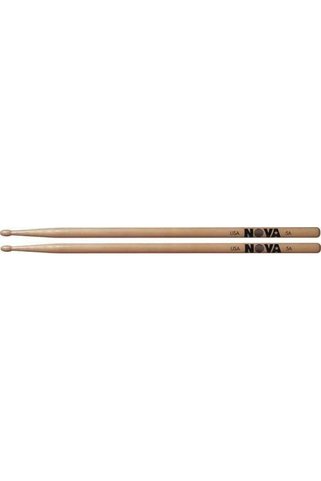 Vicfirth-4c Vic Firth N5A Nova 5A Bateri Bageti (1 Çift )| Ahşap Uçlu (Wood Tip), Hickory (Ceviz) Ağacı, Çok Yön