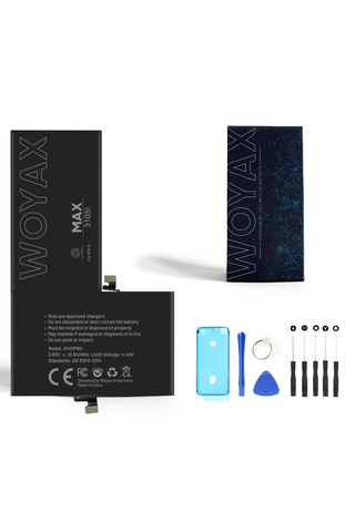 woyax İphone X Batarya 3500mah Premium Yüksek Kapasite