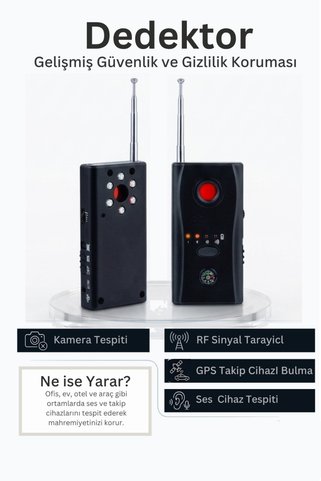 SPECTRA GUARD Böcek Kamera Arama Bulma Dedektörü Son Teknoloji