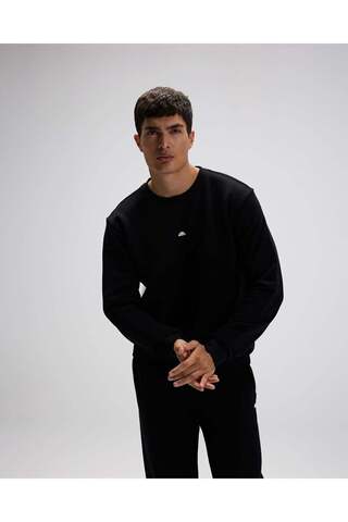 Ellesse Erkek Sweatshirt EM556-BK Black