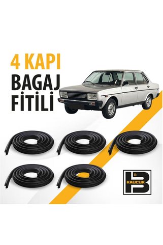 B&M KAUÇUK Fiat 131 4 Kapı + Bagaj Fitili Bm00256