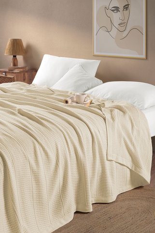 Nilteks Looma %100 Pamuk Örgü Desen 4 Mevsim Pike 220x240