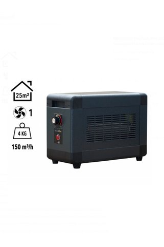 Electro Konfor Mini 2000W Monofaze Elektrikli Fanlı Isıtıcı Füme