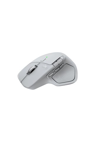 logitech MX Master 4 Mac İçin 8000 DPI Sessiz Kablosuz Mouse Açık Gri 910-007576
