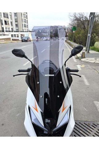 MOTOCAM SFM Lahos Ön Cam 2024-2026 Model 78cm Füme Renkli 4mm