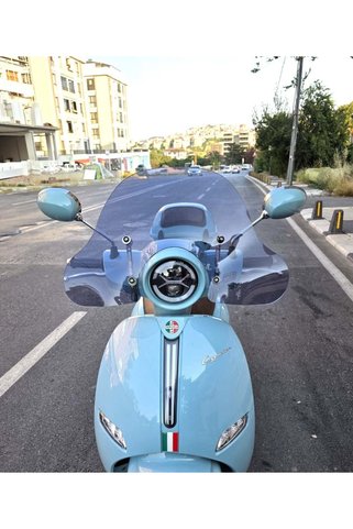 MOTOCAM Arora AR50 Cappucino Ön Cam 2020-2026 Model 39cm Füme Renkli 4mm APARATSIZ