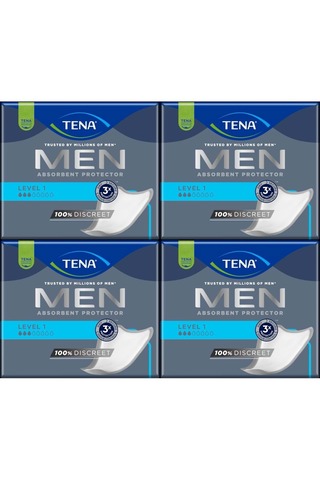 TENA Men Emici Koruma Level 1 Erkek Mesane Pedi 96 Adet