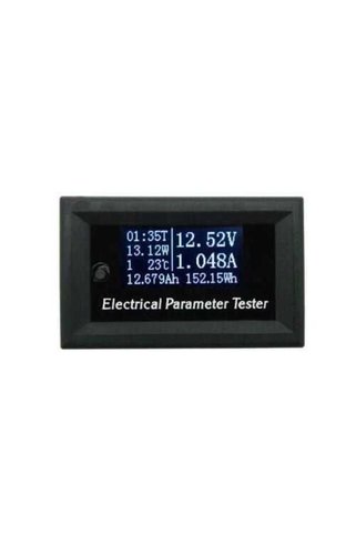 Motorobit 33V 10A 7in1 Dijital Voltmetre Ampermetre - Zaman Sıcaklık Watt Ölçer